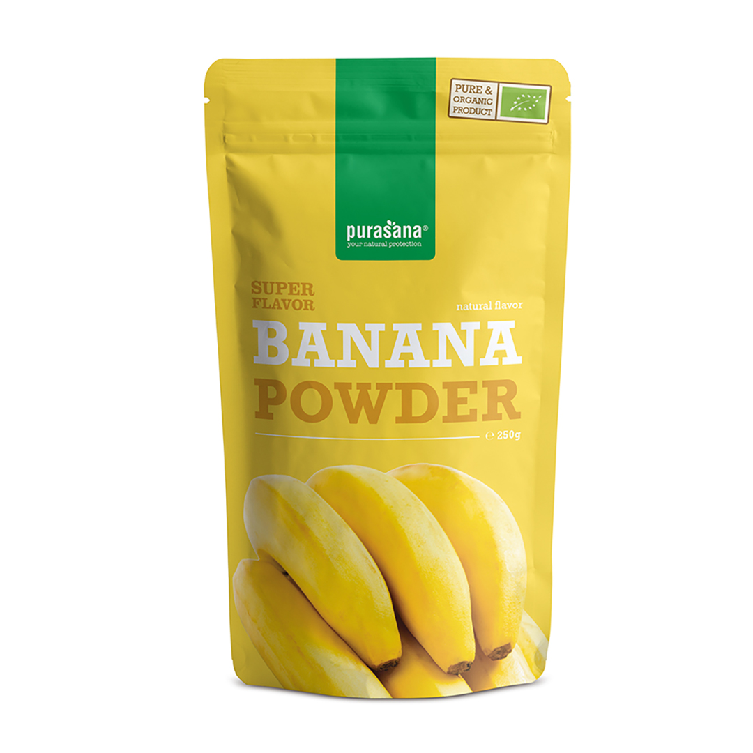 Concentré de fruits de la banane en poudre Poudre de bananes de la