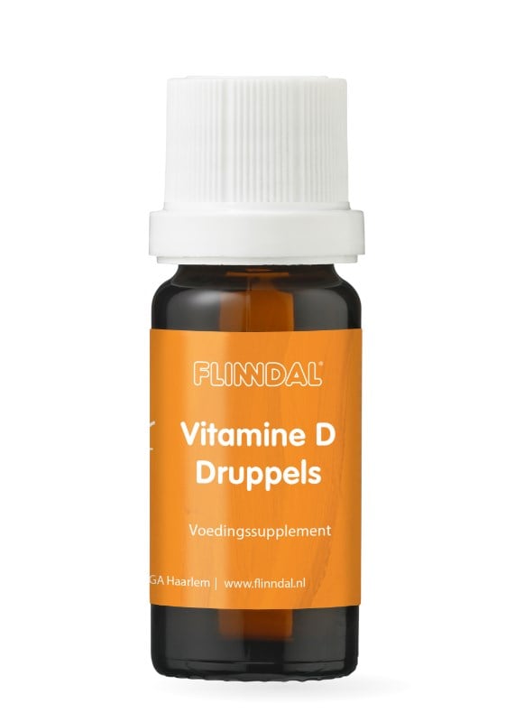 Afbeelding van Vitamine D3 Druppels 10 ml (Genoeg voor 3 (Maandverpakking)en) - 10 ml - Flinndal