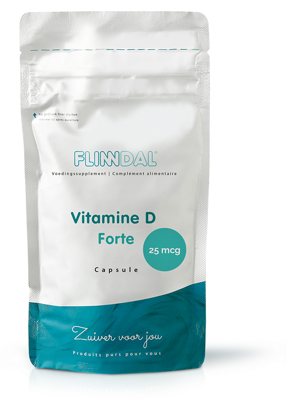 Structureel Het hotel Plons Vitamine D Forte 25 mcg bestellen? Capsule met 25 mcg (1000 IE) vitamine D3
